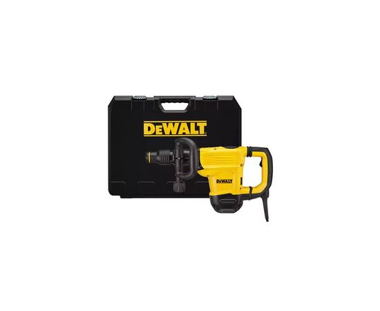 Отбойный молоток DeWALT SDS-MAX, 1350 Bт, 10.5 Дж, 1450-2900 уд/мин, кейс (D25832K), изображение 2 Отбойный молоток DeWALT SDS-MAX, 1350 Bт, 10.5 Дж, 1450-2900 уд/мин, кейс (D25832K), изображение 2