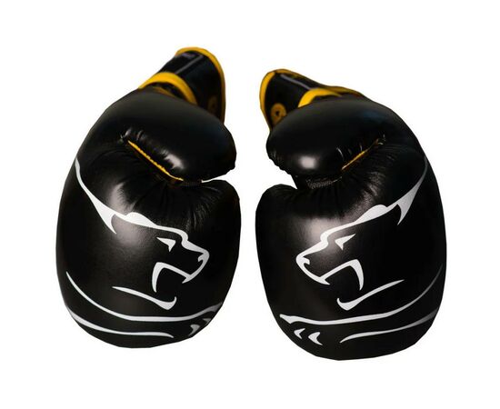 Боксерські рукавички PowerPlay 3018 14oz Black/Yellow (PP_3018_14oz_Black/Yellow), зображення 3 Боксерські рукавички PowerPlay 3018 14oz Black/Yellow (PP_3018_14oz_Black/Yellow), зображення 3