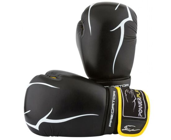 Боксерські рукавички PowerPlay 3018 14oz Black/Yellow (PP_3018_14oz_Black/Yellow), зображення 6 Боксерські рукавички PowerPlay 3018 14oz Black/Yellow (PP_3018_14oz_Black/Yellow), зображення 6