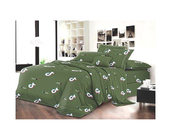 Постельное белье MirSon Бязь Premium 17-0399 TikTok Green (2200002804219)