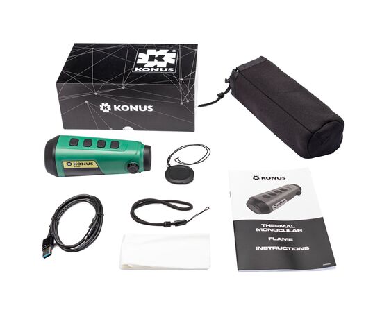 Монокуляр Konus Тепловізійний Flame 384x288 (7954), зображення 5 Монокуляр Konus Тепловізійний Flame 384x288 (7954), зображення 5