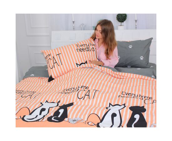 Постельное белье MirSon Бязь Premium 17-0079 Kosett 200х220 (2200001521636), изображение 4 Постельное белье MirSon Бязь Premium 17-0079 Kosett 200х220 (2200001521636), изображение 4