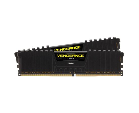 Модуль пам'яті для комп'ютера DDR4 32GB (2x16GB) 3600 MHz Vengeance LPX Black Corsair (CMK32GX4M2D3600C18)