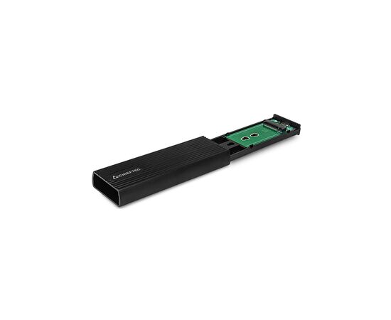 Карман внешний Chieftec USB 3.2 Gen2 Type-C M.2 PCIe NVMe/SATA SSD (CEB-M2C-TL), изображение 3 Карман внешний Chieftec USB 3.2 Gen2 Type-C M.2 PCIe NVMe/SATA SSD (CEB-M2C-TL), изображение 3