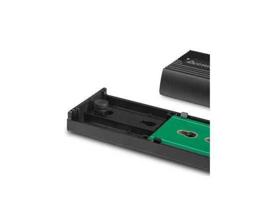 Карман внешний Chieftec USB 3.2 Gen2 Type-C M.2 PCIe NVMe/SATA SSD (CEB-M2C-TL), изображение 4 Карман внешний Chieftec USB 3.2 Gen2 Type-C M.2 PCIe NVMe/SATA SSD (CEB-M2C-TL), изображение 4
