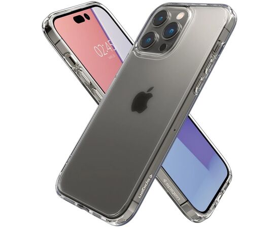 Чехол для моб. телефона Spigen Apple iPhone 14 Pro Ultra Hybrid, Frost Clear (ACS04967), изображение 7 Чехол для моб. телефона Spigen Apple iPhone 14 Pro Ultra Hybrid, Frost Clear (ACS04967), изображение 7