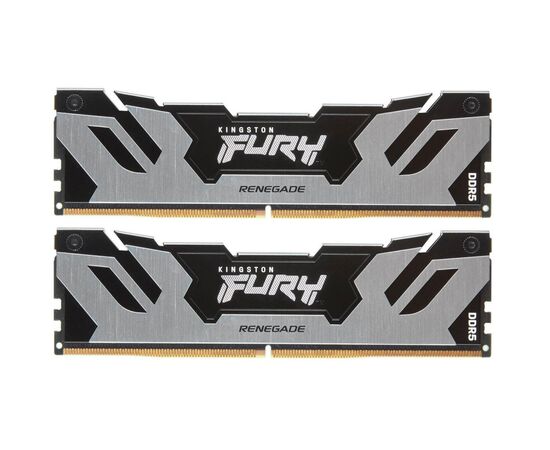 Модуль памяти для компьютера DDR5 32GB (2x16GB) 6000 MHz FURY Renegade Silver Kingston Fury (ex.HyperX) (KF560C32RSK2-32)