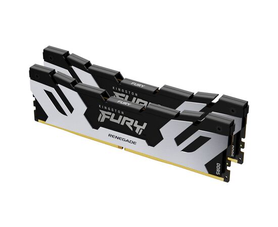 Модуль памяти для компьютера DDR5 32GB (2x16GB) 6400 MHz FURY Renegade Silver Kingston Fury (ex.HyperX) (KF564C32RSK2-32), изображение 2 Модуль памяти для компьютера DDR5 32GB (2x16GB) 6400 MHz FURY Renegade Silver Kingston Fury (ex.HyperX) (KF564C32RSK2-32), изображение 2