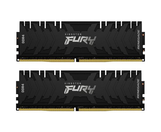 Модуль памяти для компьютера DDR4 16GB (2x8GB) 4600 MHz FURY Renegade Black Kingston Fury (ex.HyperX) (KF446C19RBK2/16)