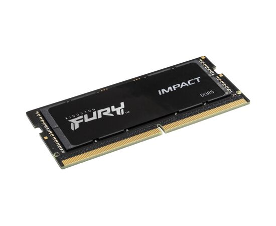 Модуль памяти для ноутбука SoDIMM DDR5 16GB 4800 MHz FURY Impact Kingston Fury (ex.HyperX) (KF548S38IB-16), изображение 2 Модуль памяти для ноутбука SoDIMM DDR5 16GB 4800 MHz FURY Impact Kingston Fury (ex.HyperX) (KF548S38IB-16), изображение 2