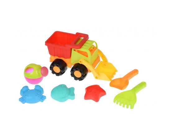 Игрушка для песка Same Toy 6 ед Грузовик Зеленый (987Ut-2)