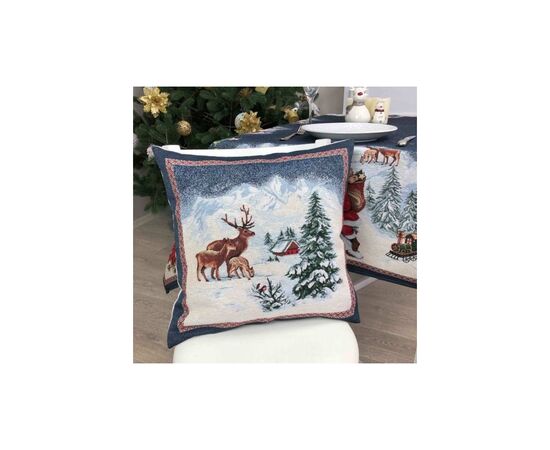 Наволочка Прованс Blue Sky Олені 45х45 см (4823093435919), изображение 3 Наволочка Прованс Blue Sky Олені 45х45 см (4823093435919), изображение 3