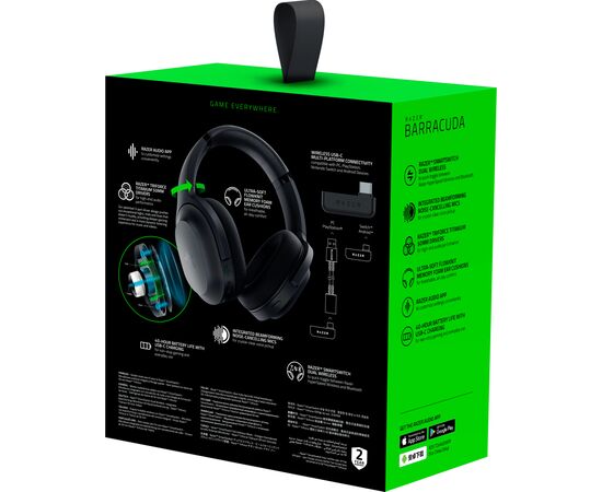 Наушники Razer Barracuda (RZ04-03790100-R3M1), изображение 8 Наушники Razer Barracuda (RZ04-03790100-R3M1), изображение 8