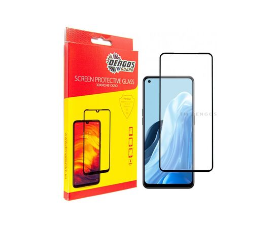 Стекло защитное Dengos Full Glue Oppo Reno 7 (TGFG-225)