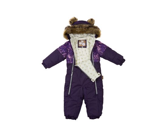 Комбинезон Huppa LOTUS 36260030 тёмно-лилoвый/ лилoвый с принтом 62 (4741468605296), изображение 4 Комбинезон Huppa LOTUS 36260030 тёмно-лилoвый/ лилoвый с принтом 62 (4741468605296), изображение 4