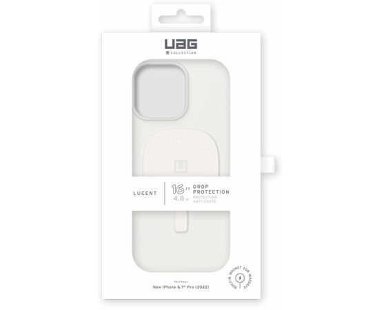 Чохол до моб. телефона Uag [U] Apple iPhone 14 Pro Max Lucent 2.0 Magsafe, Marshmallow (114079313535), зображення 9