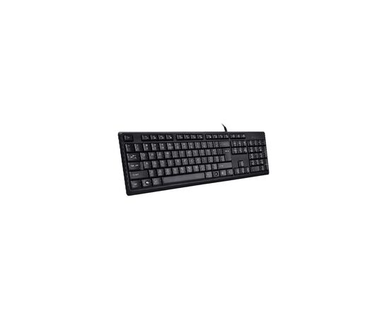 Клавіатура A4Tech KR-90 USB Black, зображення 2 Клавіатура A4Tech KR-90 USB Black, зображення 2