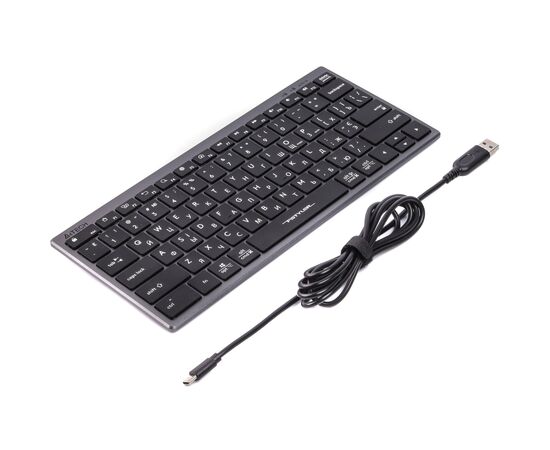 Клавіатура A4Tech FX-51 USB Grey, зображення 5 Клавіатура A4Tech FX-51 USB Grey, зображення 5
