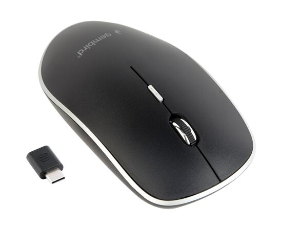 Мишка Gembird MUSW-4BSC-01 Wireless Black (MUSW-4BSC-01), зображення 2 Мишка Gembird MUSW-4BSC-01 Wireless Black (MUSW-4BSC-01), зображення 2