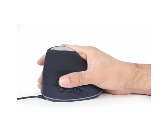 Мышка Gembird MUS-ERGO-03 USB Black (MUS-ERGO-03), изображение 7 Мышка Gembird MUS-ERGO-03 USB Black (MUS-ERGO-03), изображение 7