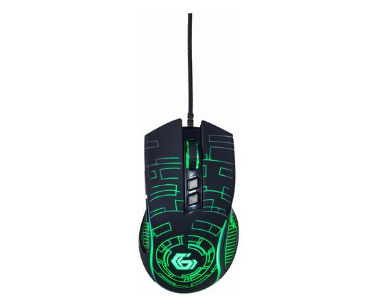 Мишка Gembird MUSG-RGB-01 USB Black (MUSG-RGB-01), зображення 2 Мишка Gembird MUSG-RGB-01 USB Black (MUSG-RGB-01), зображення 2
