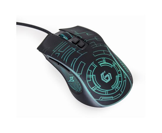 Мишка Gembird MUSG-RGB-01 USB Black (MUSG-RGB-01), зображення 3 Мишка Gembird MUSG-RGB-01 USB Black (MUSG-RGB-01), зображення 3