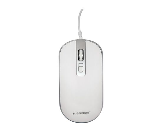 Мышка Gembird MUS-4B-06-WS USB White/Grey (MUS-4B-06-WS)