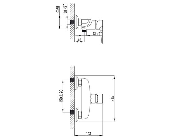 Смеситель Corso GARDA BC-1D121W (9605303), изображение 3 Смеситель Corso GARDA BC-1D121W (9605303), изображение 3