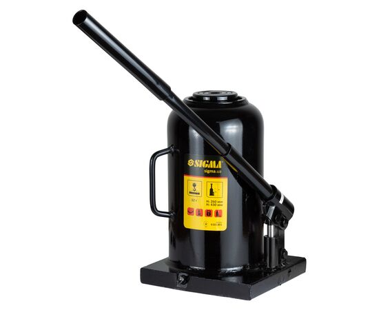 Домкрат Sigma гидравлический бутылочный 32т H 260-430мм (6101301), изображение 2
