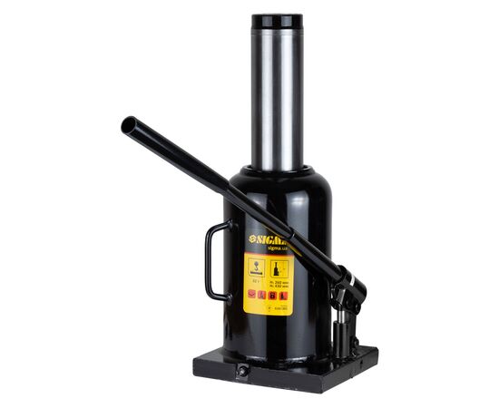 Домкрат Sigma гидравлический бутылочный 32т H 260-430мм (6101301), изображение 5