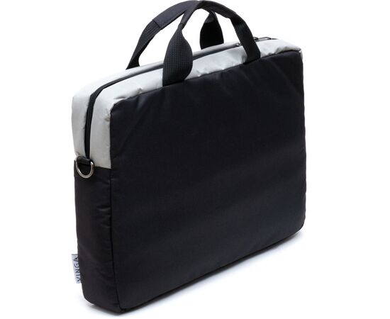 Сумка для ноутбука Vinga 15.6" NB112 black/gray (NB112BG), зображення 3 Сумка для ноутбука Vinga 15.6" NB112 black/gray (NB112BG), зображення 3