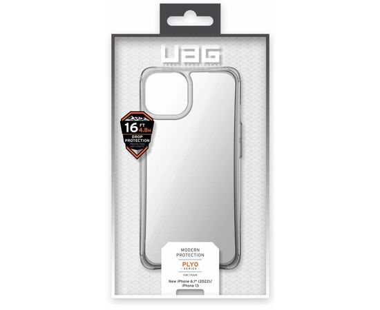 Чехол для моб. телефона Uag Apple iPhone 14 Plyo, Ash (114084113131), изображение 9