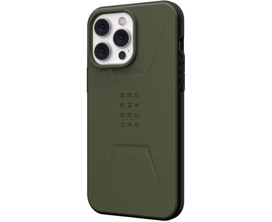 Чохол до моб. телефона Uag Apple iPhone 14 Pro Max Civilian Magsafe, Olive (114039117272), зображення 3 Чохол до моб. телефона Uag Apple iPhone 14 Pro Max Civilian Magsafe, Olive (114039117272), зображення 3