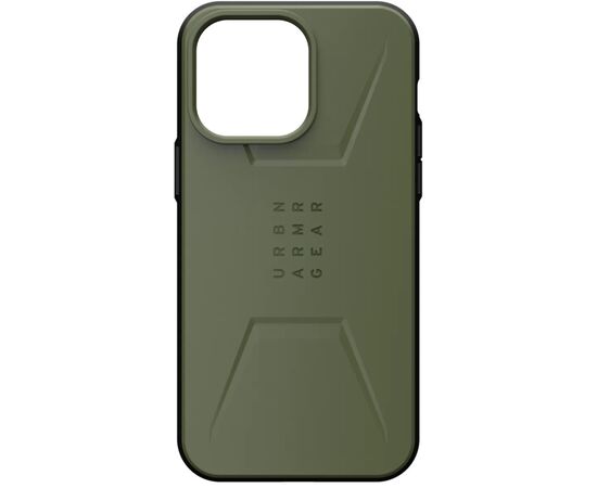 Чохол до моб. телефона Uag Apple iPhone 14 Pro Max Civilian Magsafe, Olive (114039117272), зображення 6 Чохол до моб. телефона Uag Apple iPhone 14 Pro Max Civilian Magsafe, Olive (114039117272), зображення 6