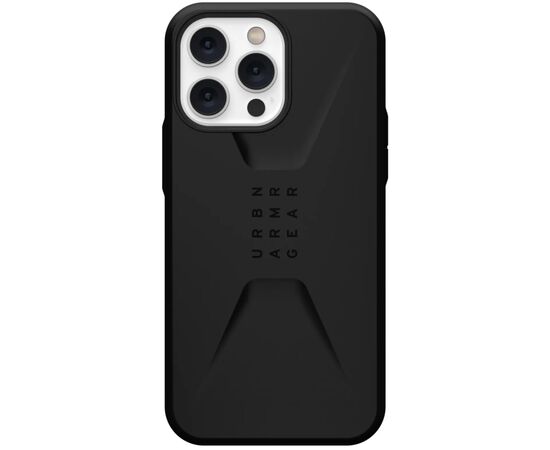 Чохол до моб. телефона Uag Apple iPhone 14 Pro Max Civilian, Black (114043114040)
