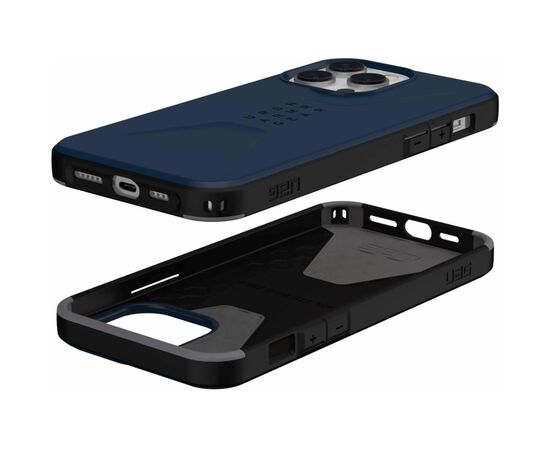 Чохол до моб. телефона Uag Apple iPhone 14 Pro Max Civilian, Mallard (114043115555), зображення 7 Чохол до моб. телефона Uag Apple iPhone 14 Pro Max Civilian, Mallard (114043115555), зображення 7