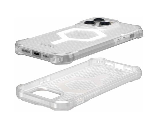 Чохол до моб. телефона Uag Apple iPhone 14 Pro Max Essential Armor Magsafe, Frosted Ice (114088110243), зображення 7