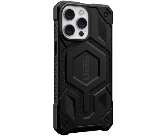Чохол до моб. телефона Uag Apple iPhone 14 Pro Max Monarch Pro Magsafe, Kevlar Black (114031113940), зображення 2 Чохол до моб. телефона Uag Apple iPhone 14 Pro Max Monarch Pro Magsafe, Kevlar Black (114031113940), зображення 2