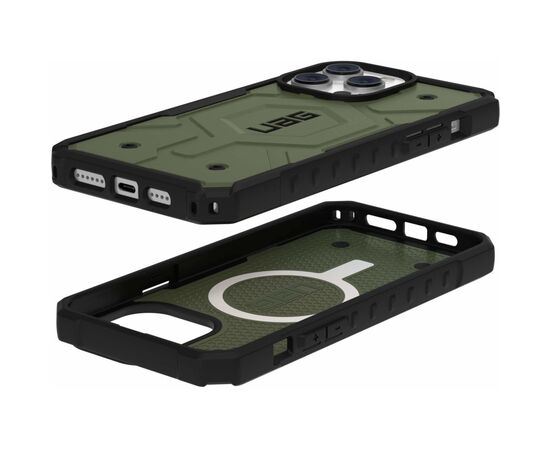Чохол до моб. телефона Uag Apple iPhone 14 Pro Max Pathfinder Magsafe, Olive (114055117272), зображення 7 Чохол до моб. телефона Uag Apple iPhone 14 Pro Max Pathfinder Magsafe, Olive (114055117272), зображення 7