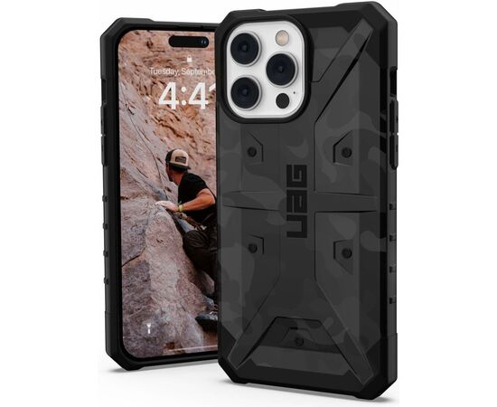 Чехол для моб. телефона Uag Apple iPhone 14 Pro Max Pathfinder SE, Midnight Camo (114059114061), изображение 8 Чехол для моб. телефона Uag Apple iPhone 14 Pro Max Pathfinder SE, Midnight Camo (114059114061), изображение 8