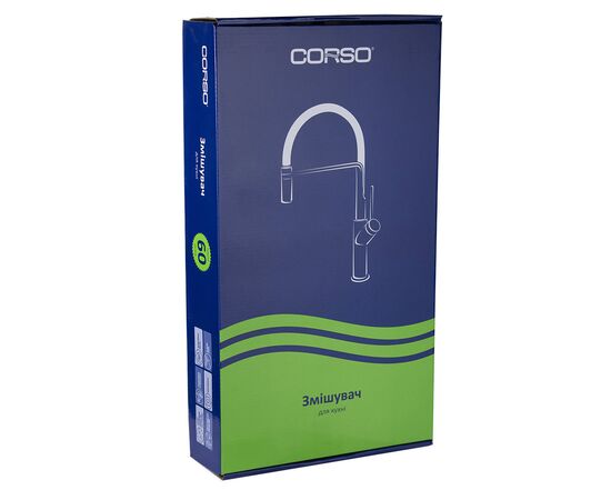 Смеситель Corso RIVA DE-4B139C (9629100), изображение 6 Смеситель Corso RIVA DE-4B139C (9629100), изображение 6