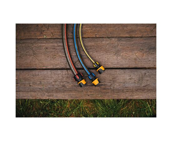 Коннектор для шланга Fiskars Watering 3/4" c автостопом (1027081), изображение 2 Коннектор для шланга Fiskars Watering 3/4" c автостопом (1027081), изображение 2