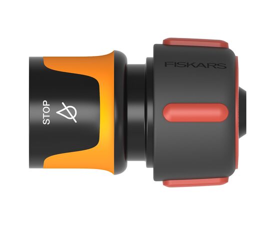 Конектор для шланга Fiskars Watering 3/4" з автостопом (1027081)