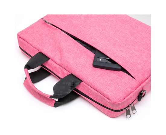 Сумка для ноутбука Vinga 14-15" NB140M melange pink (NB140MPK), изображение 5