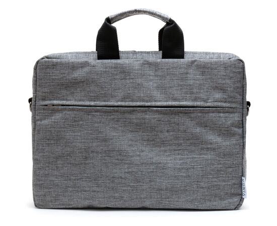 Сумка для ноутбука Vinga 14-15" NB140M melange gray (NB140MGY), изображение 2 Сумка для ноутбука Vinga 14-15" NB140M melange gray (NB140MGY), изображение 2