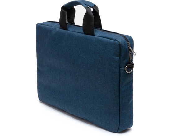 Сумка для ноутбука Vinga 14-15" NB140M melange blue (NB140MBL), изображение 3 Сумка для ноутбука Vinga 14-15" NB140M melange blue (NB140MBL), изображение 3