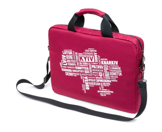 Сумка для ноутбука Vinga 14-15" NB140UW Burgundy (NB140UWBY)