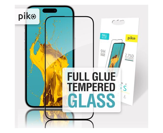 Стекло защитное Piko Full Glue Apple iPhone 14 Pro (1283126541889), изображение 5 Стекло защитное Piko Full Glue Apple iPhone 14 Pro (1283126541889), изображение 5