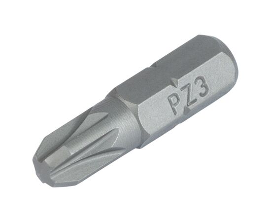 Набор бит Ultra PZ3x25мм 1/4" 25шт S2 (4010602), изображение 2 Набор бит Ultra PZ3x25мм 1/4" 25шт S2 (4010602), изображение 2