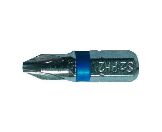 Набор бит Sigma PН2x25мм 1/4" 10шт S2 Chrome (4010251)
